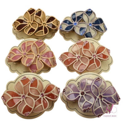 Купити Автоматична заколка для волосся, Квіти SVT 10680-2