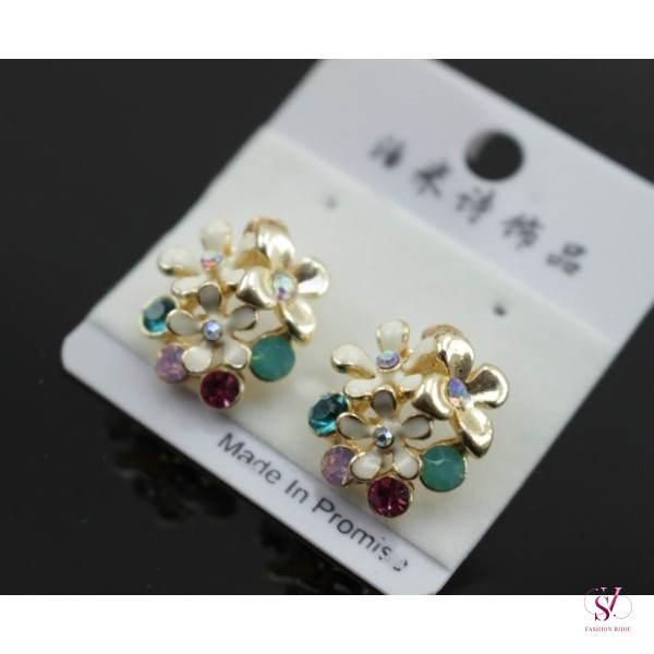 Сережки в стиле fashion -  SVT 3525-1