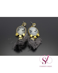 Сережки в стилі fashion Сережки в стилі fashion