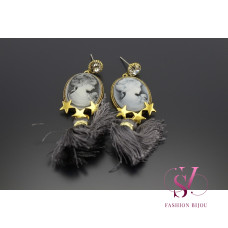 Сережки в стилі fashion