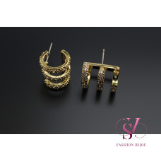 Сережки в стиле fashion