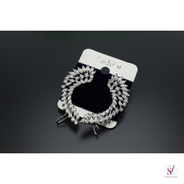 Моно сережка Кафф зі стразами -  SVT 6834