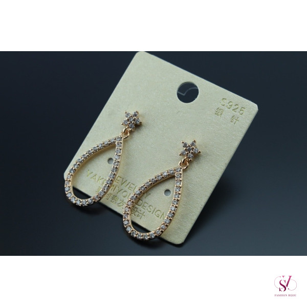 Сережки в стилі fashion -  SVT 6849