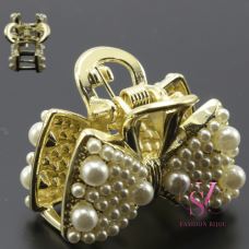 Заколка краб для волосся металевий Заколка краб для волосся металевий