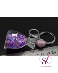 Брелок детский, мешочек с сердечками Брелок детский, мешочек с сердечками