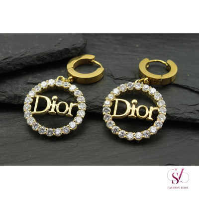 Купити гурт Сережки жіночі Dior SVT-11649