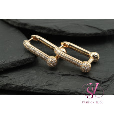 Сережки в стилі fashion 