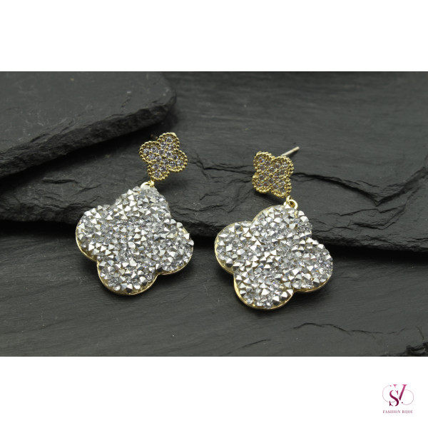 Сережки в стилі fashion -   SVT-11655