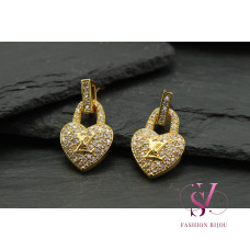 Сережки в стилі fashion 