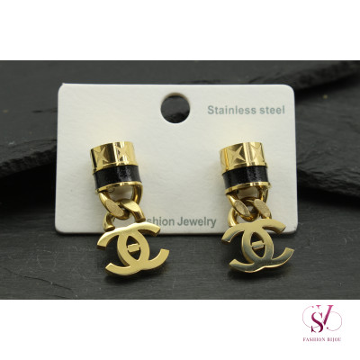 Купити Сережки в стилі Chanel SVT-11698