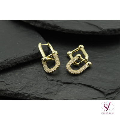 Купити Сережки зі стразами Tiffany SVT-11702