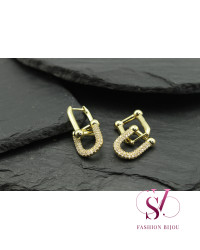 Сережки в стилі fashion