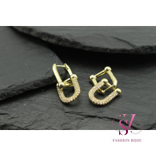 Сережки в стилі fashion