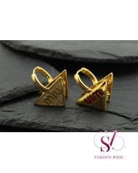 Сережки в стиле fashion