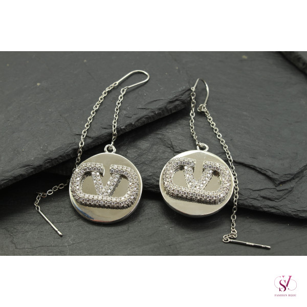 Сережки в стилі fashion -  SVT-11722