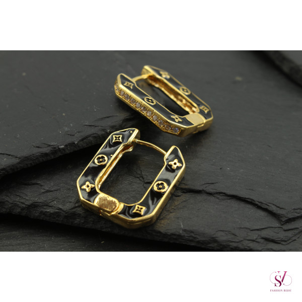 Сережки в стилі fashion -  SVT-11744