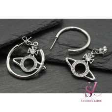 Сережки в стилі fashion