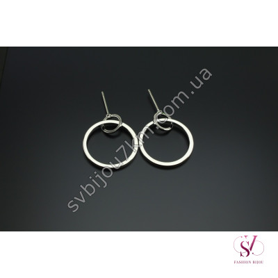 Сережки Колосок зі стразами Swarovski Купити опт