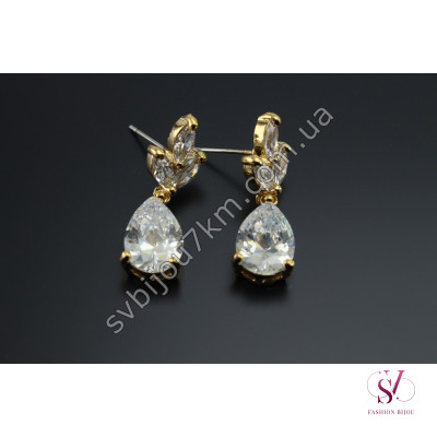 Серьги со стразами Swarovski SVT 7002 Купить