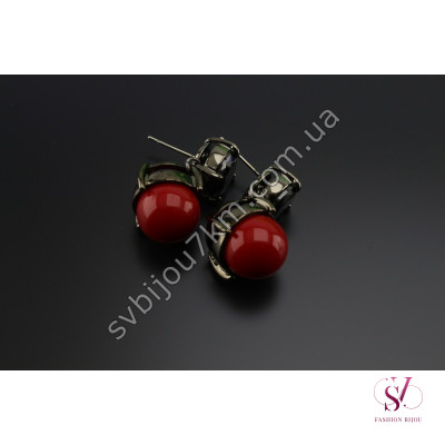 Сережки зі стразами Swarovski SVT 6605 Купити