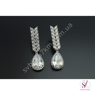 Сережки з кристалами Swarovski SVT 6614 Купити