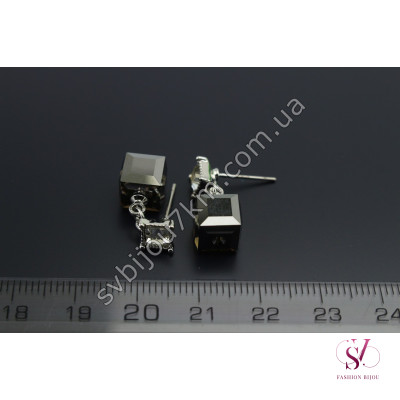 Сережки зі стразами Swarovski SVT 6813 Купити