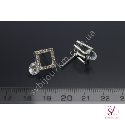 Сережки зі стразами Swarovski SVT 6814 Купити опт