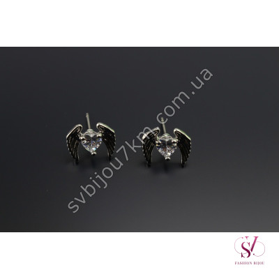 Сережки зі стразами Swarovski SVT 6814 Купити