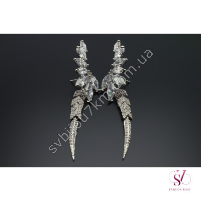 Сережки зі стразами Swarovski SVT 6819 Купити