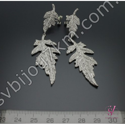 Сережки зі стразами Swarovski SVT 6837 Купити