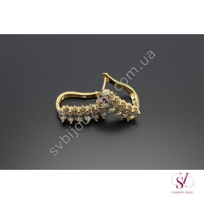 Сережки зі стразами Swarovski SVT 7241 Купити опт
