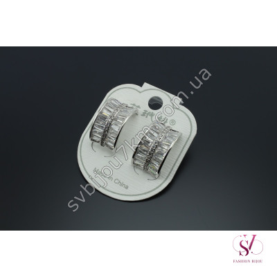 Сережки зі стразами Swarovski SVT 7243 Купити