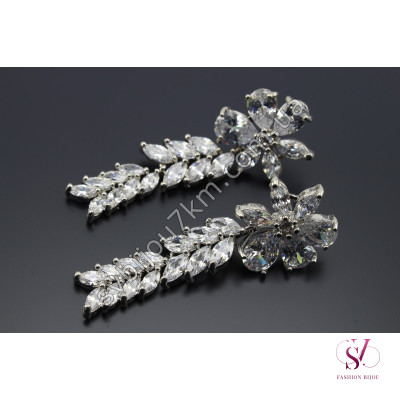 Сережки зі стразами Swarovski Купити