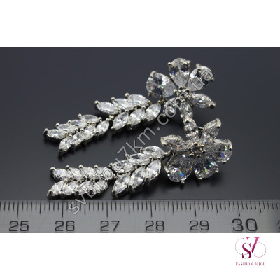 Сережки зі стразами Swarovski Купити опт
