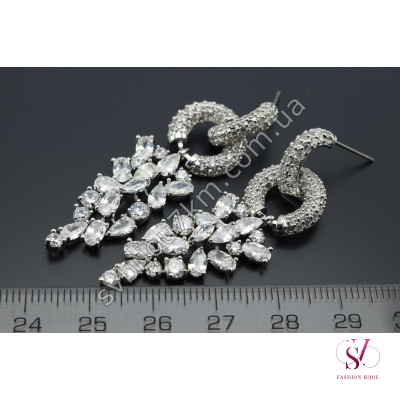 Сережки з Кристалами Swarovski SVT 7264 Купити